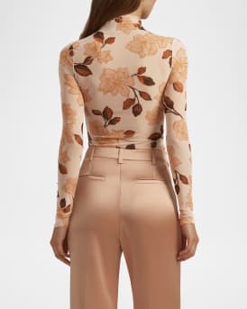 The Sheer Fantasy Turtleneck Top