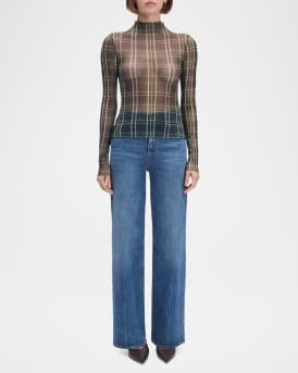 The Sheer Fantasy Turtleneck Top