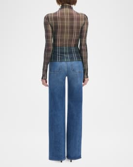 The Sheer Fantasy Turtleneck Top
