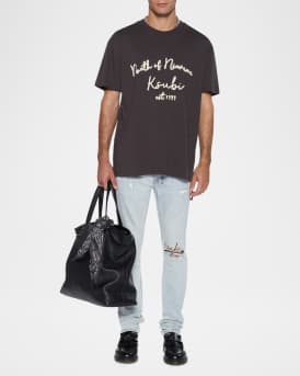 Men's Van Winkle Frost Blue Arch Skinny Jeans