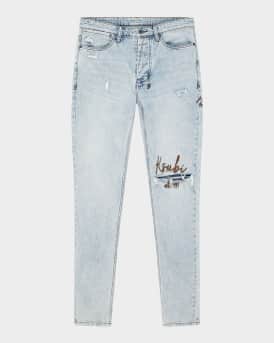 Men's Van Winkle Frost Blue Arch Skinny Jeans
