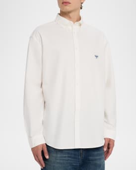 Men's Ksignature Cotton Button-Down Shirt