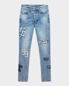 Men's Chitch Striker Patched Slim Jeans