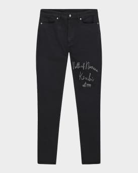 Men's Van Winkle Jasper Black Arch Skinny Jeans