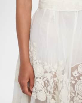 Arielle Pull-On Lace Flare Pants