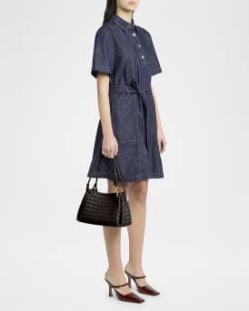 Parachute Medium Nappa Leather Shoulder Bag