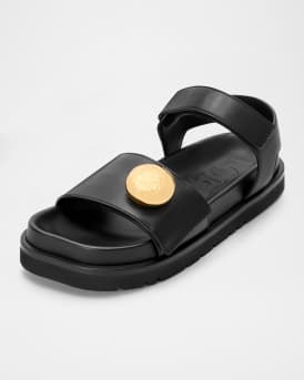Pebble Fussbett Leather Sandals 
