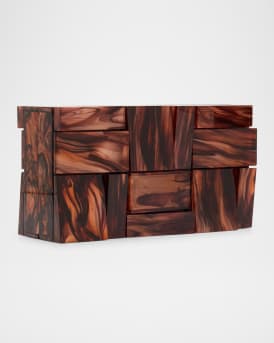 Galleria Acrylic Clutch Bag
