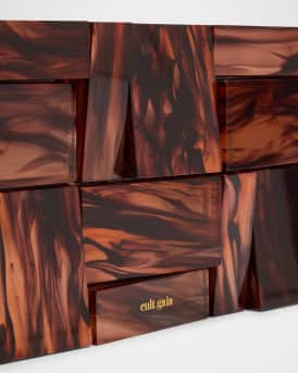 Galleria Acrylic Clutch Bag