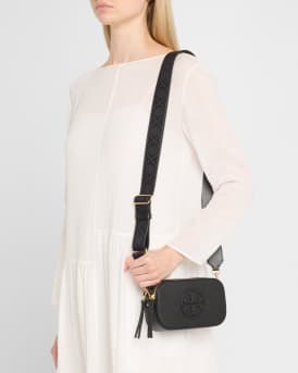 Miller Mini Zip Leather Crossbody Bag
