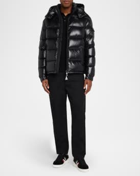 Men's Maya Hooded Short Down Puffer Jacket