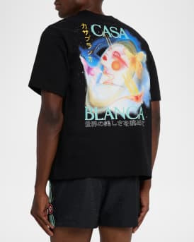 Men's Galactic Connection Oversized Graphic T-Shirt