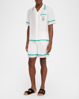 Men's Silk Casa Way Short-Sleeve Shirt