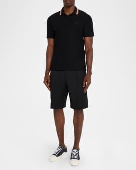 Men's Jack Tonal Check Denim Low-Top Sneakers