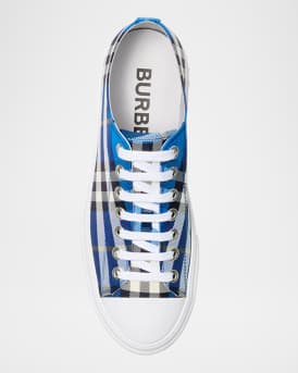 Men's Jack Check Low-Top Sneakers