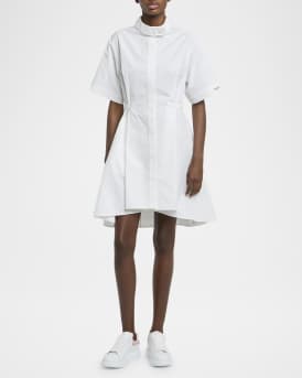 Oversized Snakeskin-Embossed Leather Sneakers