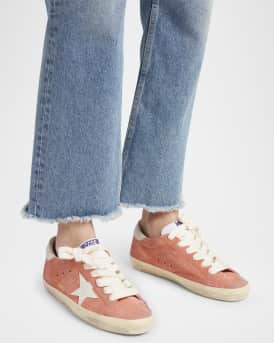 Superstar Mixed Suede Low-Top Sneakers
