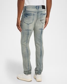 Men's Clayton Vintage Wash Skinny Jeans