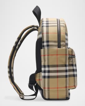 Kid's Huey Medium Check Backpack