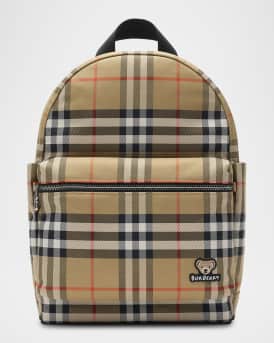 Kid's Huey Medium Check Backpack