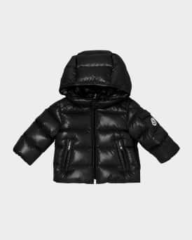 Kid's Maya Baby Hooded Down Jacket, Size 6M-3