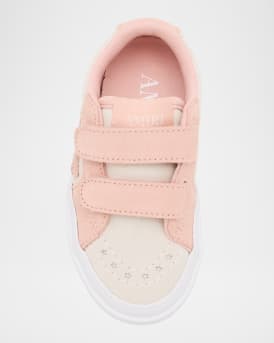 Kid's Sunset Skate Low-Top Leather Sneakers, Toddler/Kids