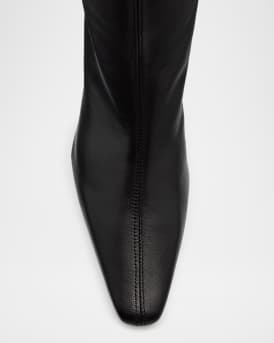Wally Leather Knee-High Boots