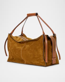 Harold Suede Hobo Bag