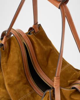 Harold Suede Hobo Bag