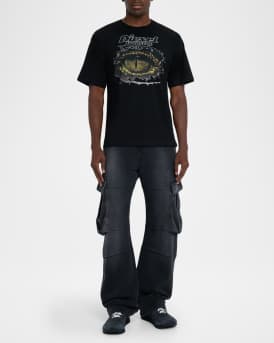 Men's T-Boxt-T25 Crocodile Eye T-Shirt