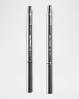 Retractable Double Ended Lip and Eye Brush Duo