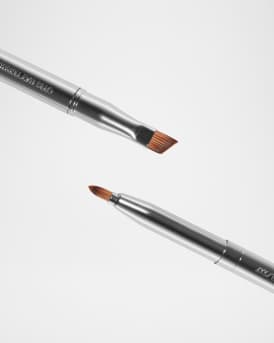 Retractable Double Ended Lip and Eye Brush Duo