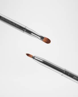 Retractable Double Ended Lip and Eye Brush Duo
