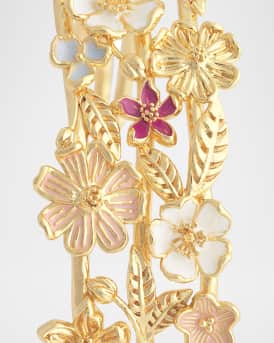 Wildflowers Bangle Bracelet
