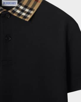 Boy's Johane Check Polo