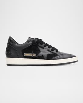 Ballstar Glitter Mesh Low-Top Sneakers