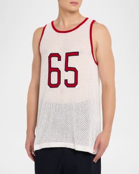 Men's Cashmere Mesh Basketball Jersey