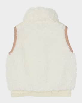 Girl's Teddy Fleece Down Vest