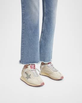 Running Marathon Suede Nylon Sneakers