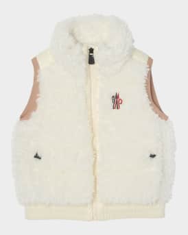Girl's Teddy Fleece Down Vest