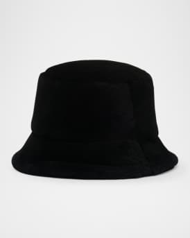 Men's Lamb Shearling Bucket Hat