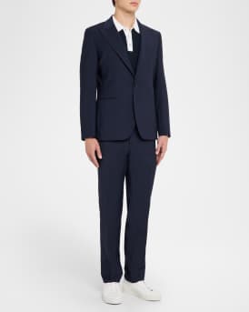 Men's Pentel Color-Block Knit Polo Shirt