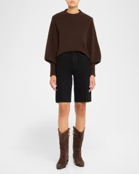 Joni Suede Cowboy Boots