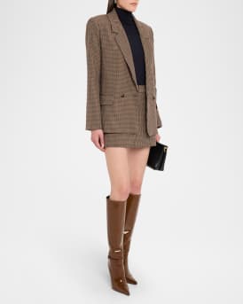 Quentin Houndstooth Blazer