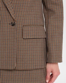 Quentin Houndstooth Blazer