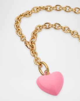 The Mini Puffy Heart Necklace
