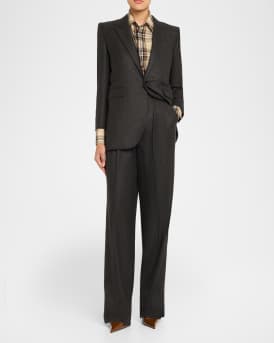 Vendome Leather Slingback Pumps