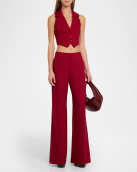 Dylan High-Rise Wide-Leg Pants