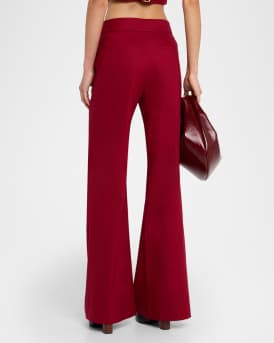 Dylan High-Rise Wide-Leg Pants