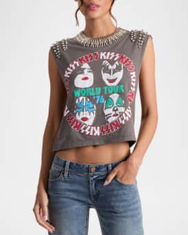 Micah Embellished Muscle Tee
